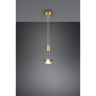Lampa mosiężna wisząca Franklin LED 14cm Trio
