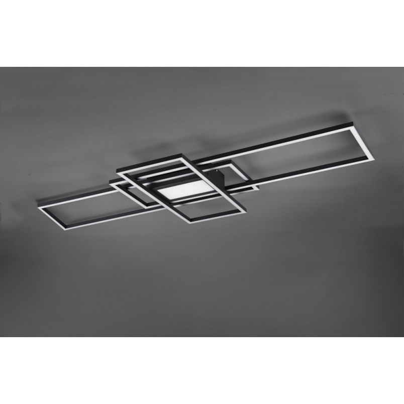 Plafon sufitowy nowoczesny Irvine 105 Led Czarny marki Trio