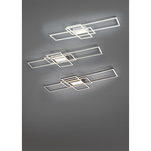 Plafon sufitowy nowoczesny Irvine 105 Led Czarny marki Trio