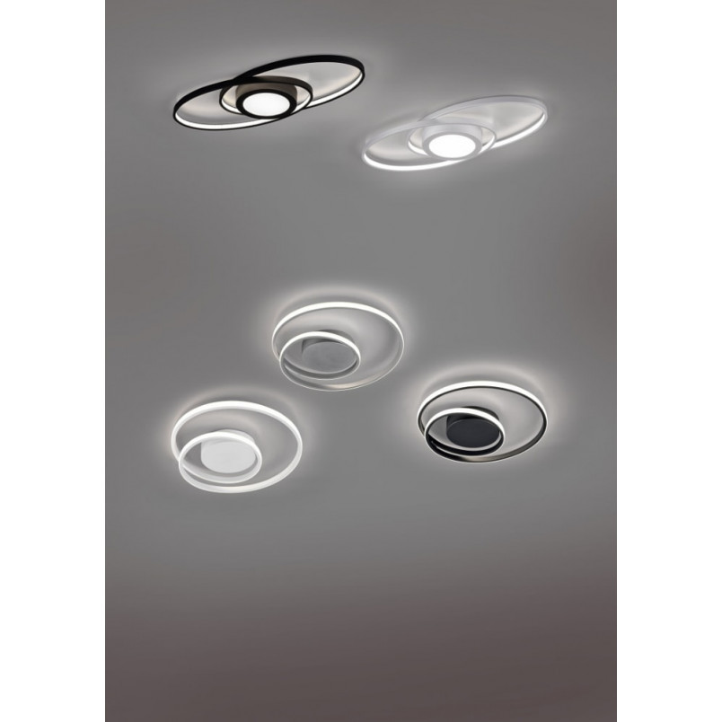 Plafon sufitowy nowoczesny Galaxy 57 Led Tytanowy marki Trio