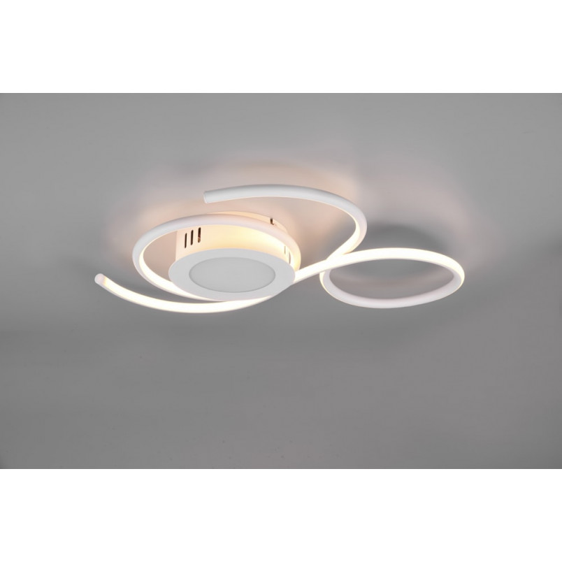 Plafon nowoczesny z pilotem Jive LED 50cm biały Trio