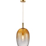 Lampa wisząca szklana Uma 23 bursztynowa marki Nordlux