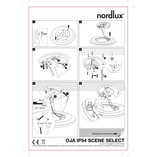 Plafon łazienkowy Oja LED 42 chromowany marki Nordlux