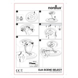 Plafon okrągły Oja LED 42 nikiel marki Nordlux