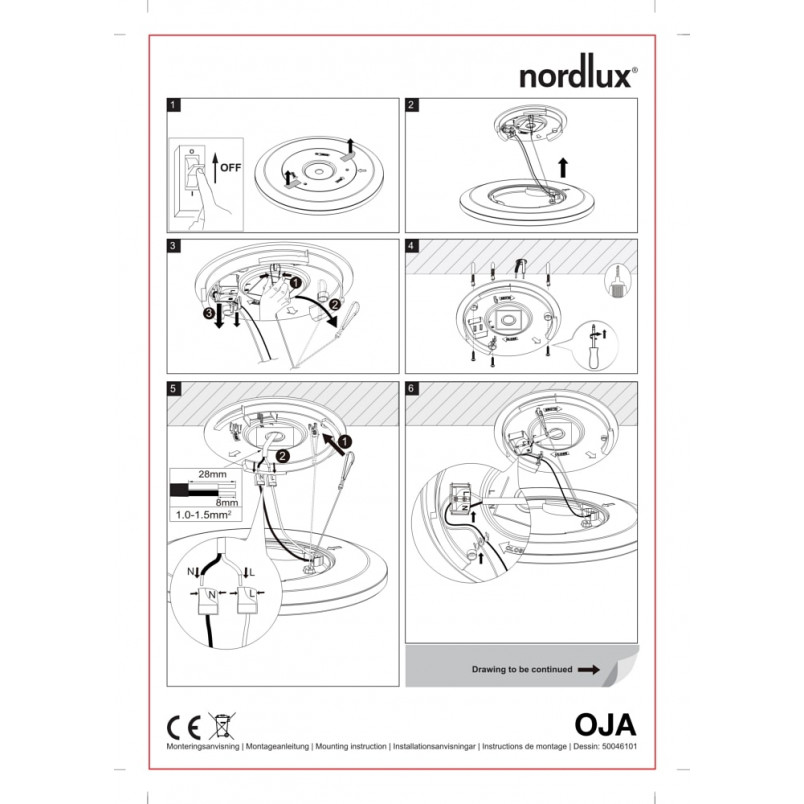 Plafon łazienkowy Oja LED 29 II chromowany marki Nordlux