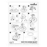 Plafon okrągły łazienkowy Noxy 35 LED biały marki Nordlux