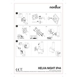 Kinkiet łazienkowy Helva Night LED chrom marki Nordlux