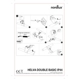 Kinkiet łazienkowy Helva Basic LED biały marki Nordlux