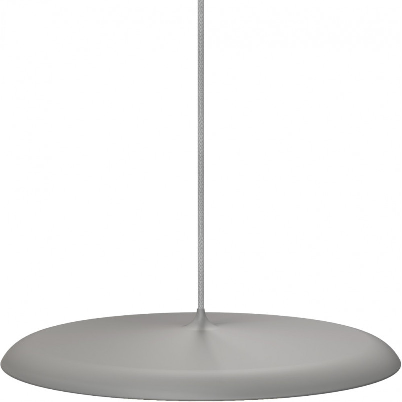 Lampa wisząca okrągła płaskaArtist 40 LED Szary Matowy marki Dftp