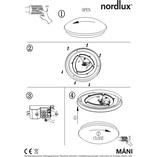 Plafon sufitowy okrągły Mani 32 Led Biały marki Nordlux