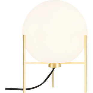 Lampa stołowa szklana kula Alton Opal/Mosiądz marki Nordlux