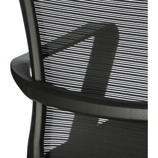 Fotel biurowy z siatką Coude czarny marki Simplet