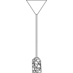 Lampa wisząca "żarówka" porcelanowa Hang terakota marki Nordlux