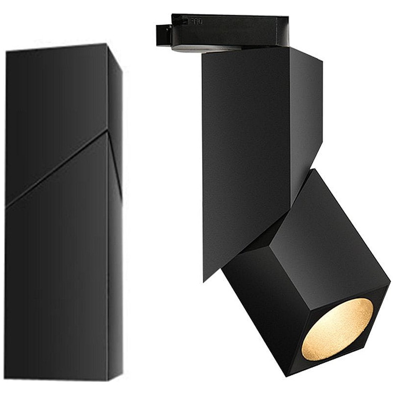 Reflektor sufitowy Block Short LED czarny marki Auhilon