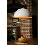 Lampa betonowa wisząca Sfera 47 Naturalna marki LoftLight