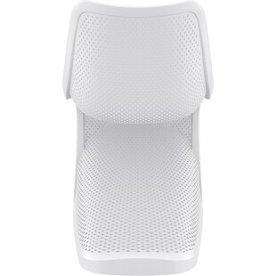 Krzesło ażurowe z tworzywa BLOOM białe marki Siesta