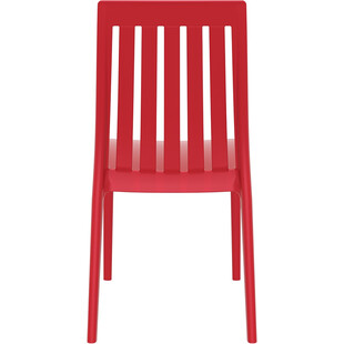Krzesło ogrodowe ażurowe SOHO czerwone marki Siesta