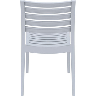 Krzesło ogrodowe ażurowe Ares srebrnoszare marki Siesta