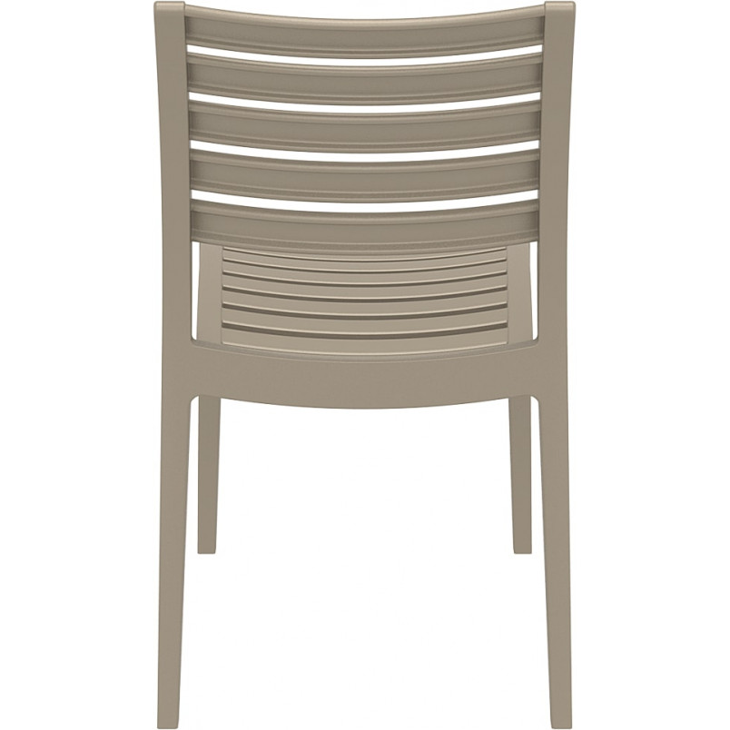 Krzesło ogrodowe ażurowe Ares szarobrązowe marki Siesta