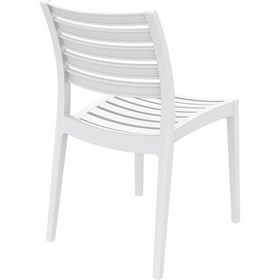 Krzesło ogrodowe ażurowe Ares białe marki Siesta