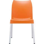 Krzesło ogrodowe plastikowe VITA pomarańczowe marki Siesta