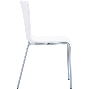 Krzesło konferencyjne plastikowe MIO białe marki Siesta