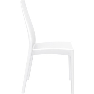 Krzesło plastikowe MIRANDA białe marki Siesta