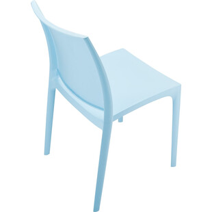 Krzesło plastikowe MAYA jasno niebieskie marki Siesta