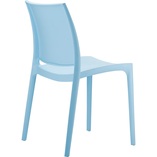 Krzesło plastikowe MAYA jasno niebieskie marki Siesta