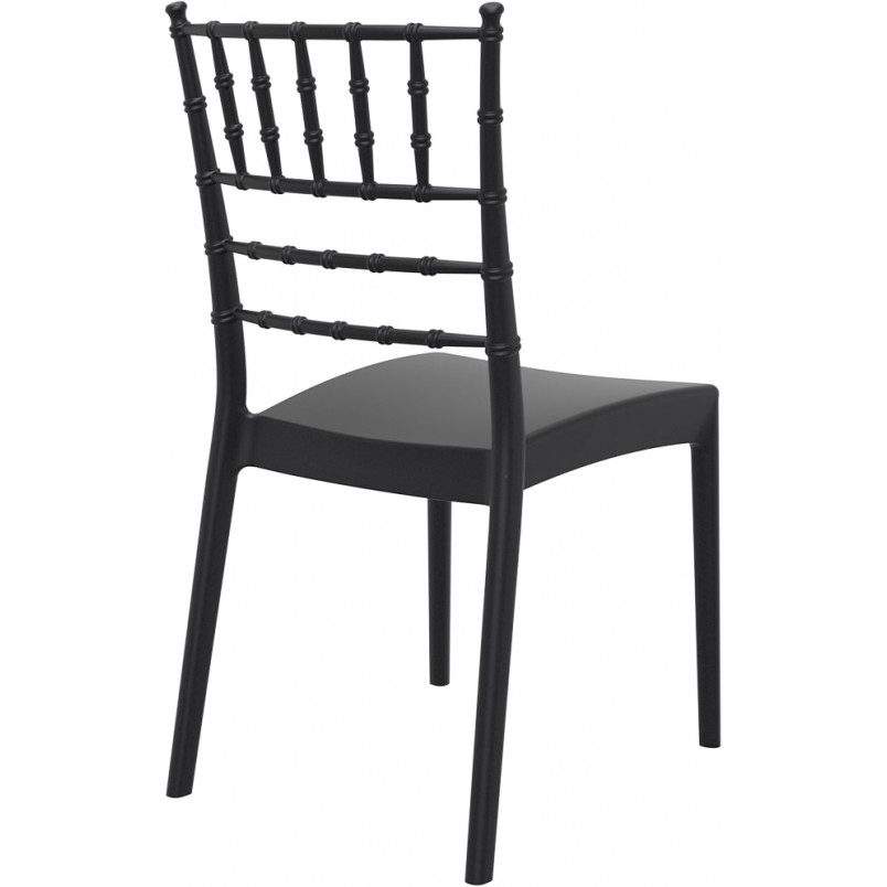 Krzesło weselne JOSEPHINE czarne marki Siesta