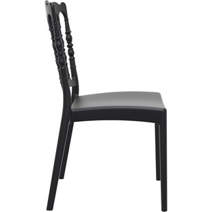 Krzesło weselne NAPOLEON czarne marki Siesta