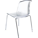 Krzesło przezroczyste nowoczesne ALLEGRA marki Siesta