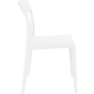 Krzesło z tworzywa FLASH białe marki Siesta