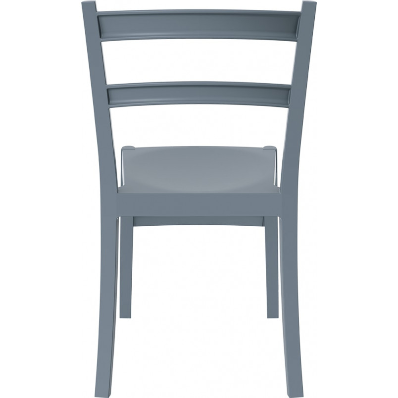 Krzesło z tworzywa TIFFANY ciemnoszare marki Siesta