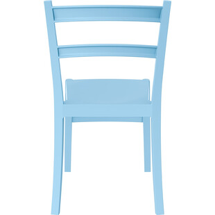 Krzesło z tworzywa TIFFANY jasno niebieskie marki Siesta