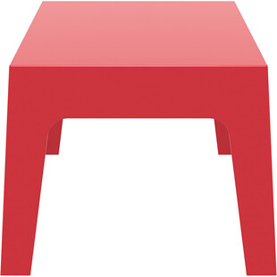 Stolik kawowy ogrodowy Box 70x50 czerwony marki Siesta