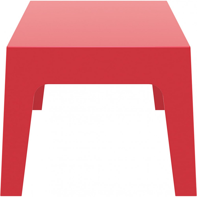 Stolik kawowy ogrodowy Box 70x50 czerwony marki Siesta