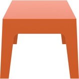 Stolik kawowy ogrodowy Box 70x50 pomarańczowy marki Siesta