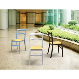 Krzesło z tworzywa TIFFANY-S białe marki Siesta