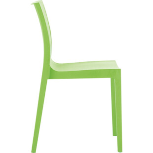 Krzesło z tworzywa LUCCA zielone tropikalne marki Siesta