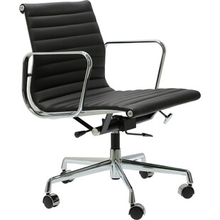 Fotel gabinetowy gabinetowy CH1171T czarna skóra marki D2.Design