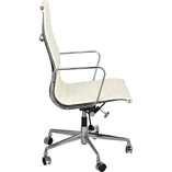 Fotel gabinetowy CH1191T biała skóra marki D2.Design