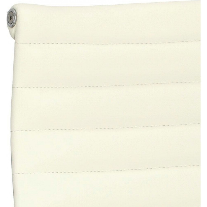 Fotel gabinetowy CH1191T biała skóra marki D2.Design