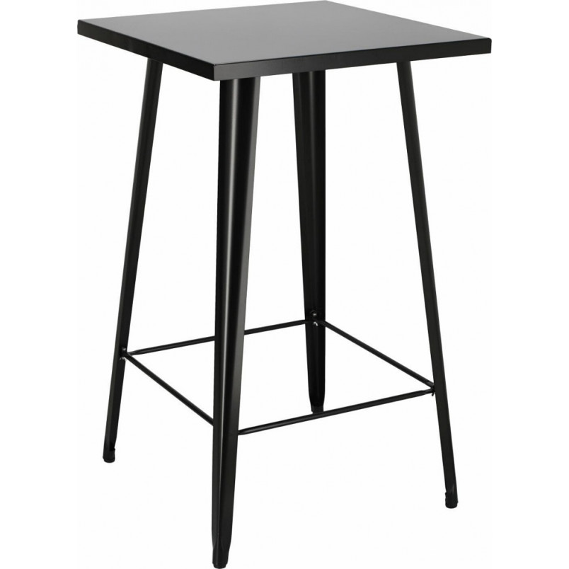 Stół barowy kwadratowy Paris 60x60 czarny marki D2.Design