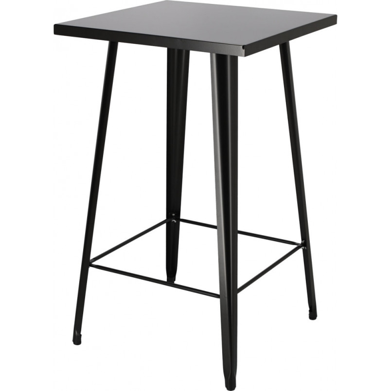 Stół barowy kwadratowy Paris 60x60 czarny marki D2.Design