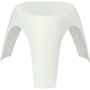 Taboret plastikowy Fant biały marki D2.Design