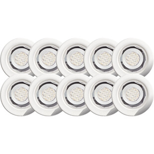 Lampa Spot "oczko" Cosa 15 Led Stalowy/Ciepły Biały marki Brilliant