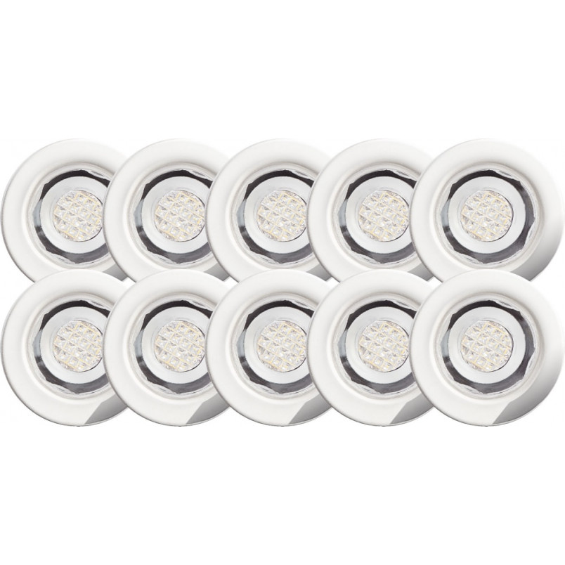 Lampa Spot "oczko" Cosa 15 Led Stalowy/Ciepły Biały marki Brilliant