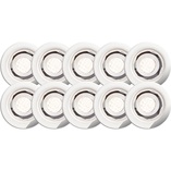 Lampa Spot "oczko" Cosa 15 Led Stalowy/Ciepły Biały marki Brilliant
