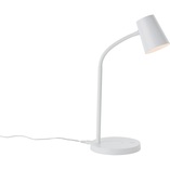 Lampa biurkowa skandynawska Illa biała Brilliant